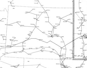 Picture provided by B7C (1976 Wyoming Cable + Microwave Routes Map (66 Mtn) 12/09/2025